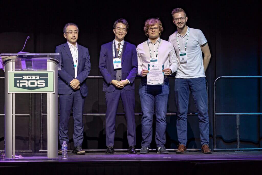 Best Paper at IROS 2023